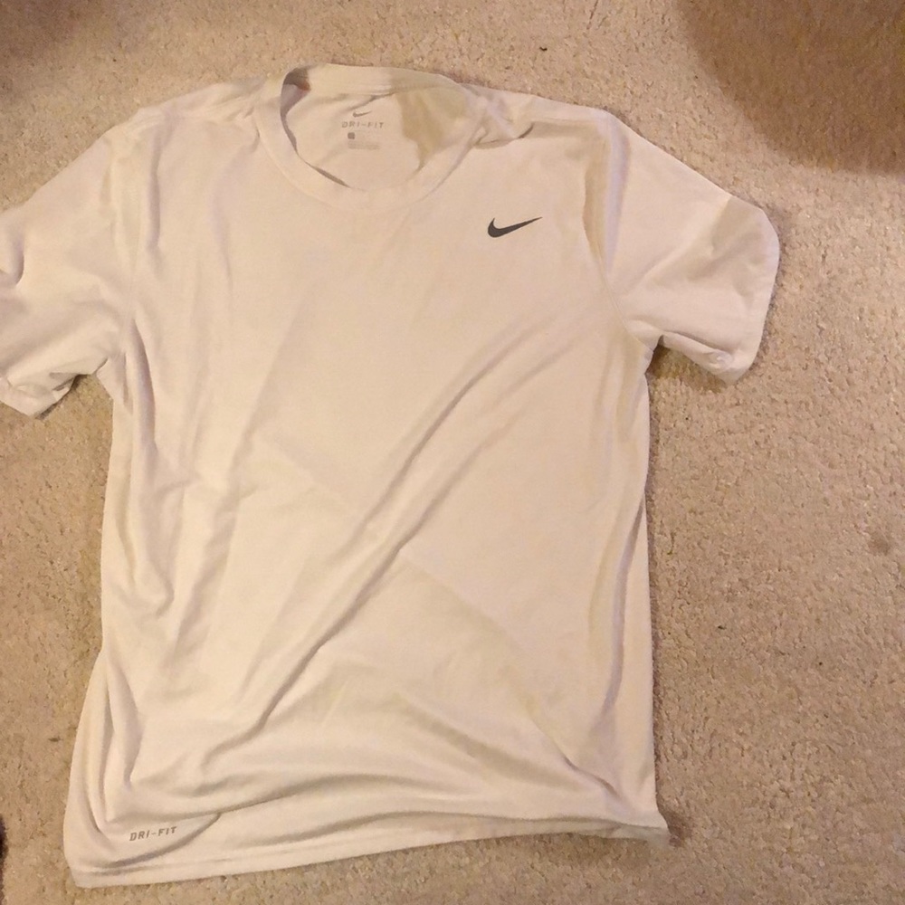Nike whit undershirt dri fit